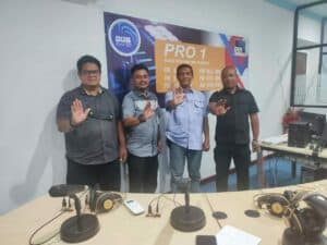 KIE P4GN Melalui Dialog Interaktif di LPP RRI Jayapura Dalam Rangka Pra HUT BNN RI