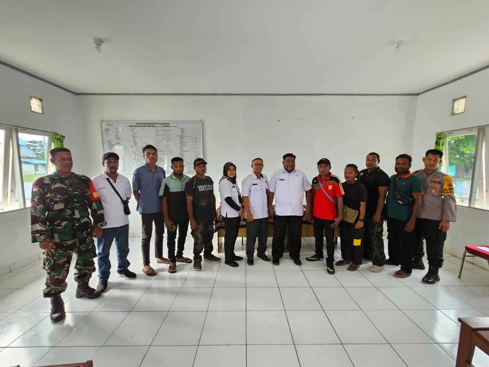Pembentukan IBM (Intervensi Berbasis Masyarakat) di Kampung Skouw Yambe Pembentukan IBM ( Intervensi Berbasis Masyarakat )