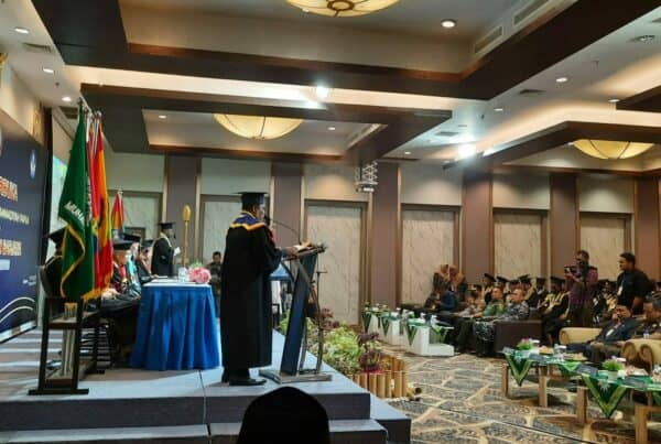 BNNP Papua Hadiri Rapat Terbuka Senat Universitas Muhammadiyah Papua Wisuda Program Sarjana Tahun Akademik 2022 / 2023