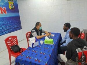 Pemeriksaan Narkotika Bagi Bakal Calon Legislatif (Bacaleg) Kab. Waropen