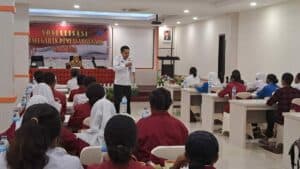 Diseminasi Informasi Bahaya Narkoba pada Kegiatan Sosialisasi Pencegahan Penyalahgunaan Narkoba di Kabupaten Keerom