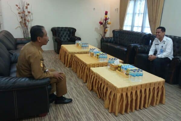 Audiensi BNNP Papua ke Pemerintah Kabupaten Keerom