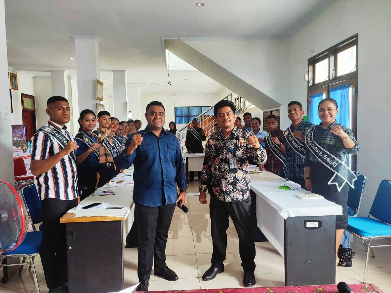 Komunikasi Informasi Edukasi P4GN dalam rangka ADUJAK (Apresiasi Duta & Jambore Ajang Kreativitas GenRe Tingkat Provinsi Papua Tahun 2023) Komunikasi Informasi Edukasi P4GN dalam rangka ADUJAK (Apresiasi Duta & Jambore Ajang Kreativitas GenRe Tingkat Provinsi Papua Tahun 2023)