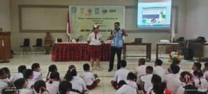 Diseminasi dan Informasi melalui Penyuluhan pada kegiatan Masa Pengenalan Lingkungan Sekolah (MPLS) di SMP YPPK Santu Paulus Abepura
