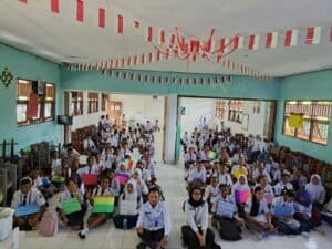 Diseminasi dan Informasi Melalui Penyuluhan pada kegiatan Masa Pengenalan Lingkungan Sekolah (MPLS) di SMA Negeri 6 Skouw