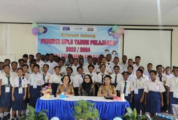 Diseminasi dan Informasi melalui Penyuluhan pada kegiatan Masa Pengenalan Lingkungan Sekolah (MPLS) di SMA YPK Diaspora Kotaraja