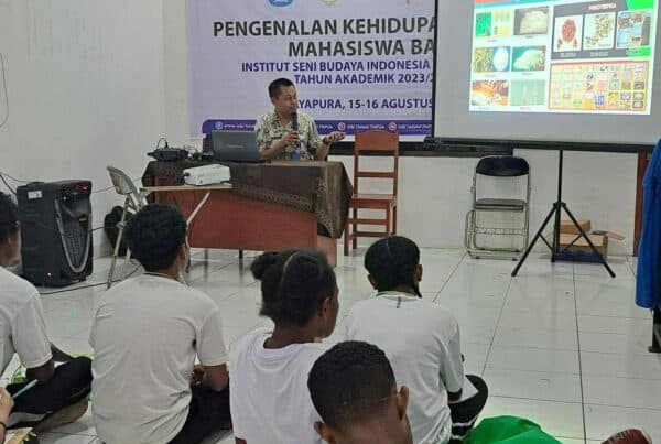 KIE P4GN Sosialisasi Pencegahan Narkoba di lingkungan Kampus nstitut Seni Budaya Indonesia (ISBI) Tanah Papua