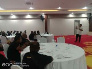 Sosialisasi Pembinaan Kesadaran Bela Negara bagi Perangkat Desa Kab. Jayapura Provinsi Papua T.A 2023