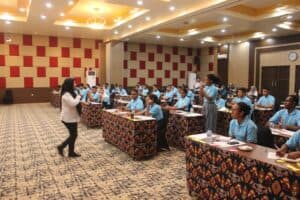 Kegiatan Sosialisasi Pelayanan Pengelolaan Kesehatan Orang dengan Kecanduan Narkoba di Kabupaten Merauke