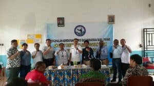 Informasi dan Edukasi P4GN melalui Penyuluhan bagi Mahasiswa Baru (PKKMB) Akademi Teknologi Laboratorium Medik Papua Sehat Enaimo Anigou