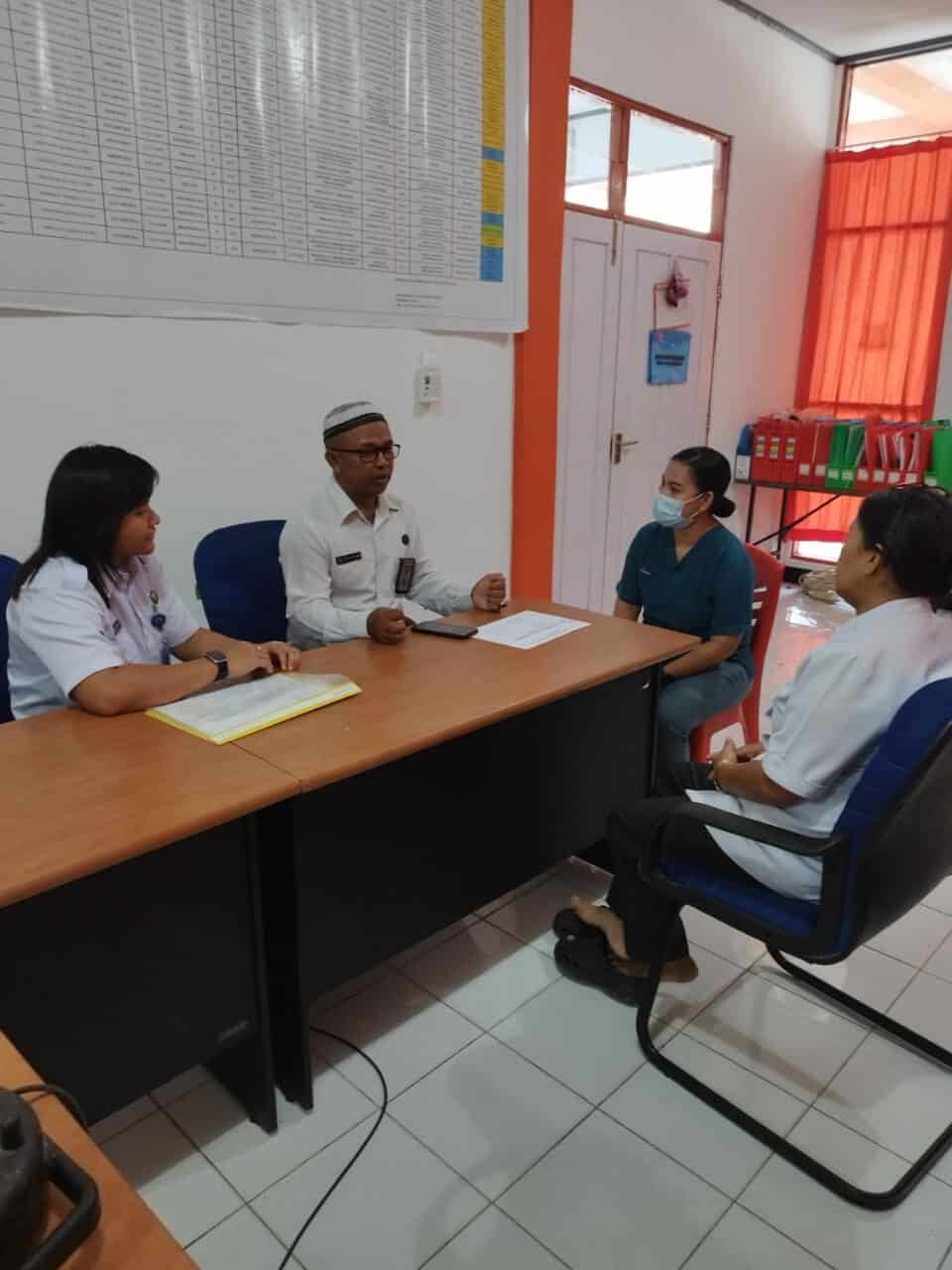 Monitoring dan Evaluasi Fasilitasi Rehabilitasi di Puskesmas Twano Monitoring dan Evaluasi Fasilitasi Rehabilitasi
