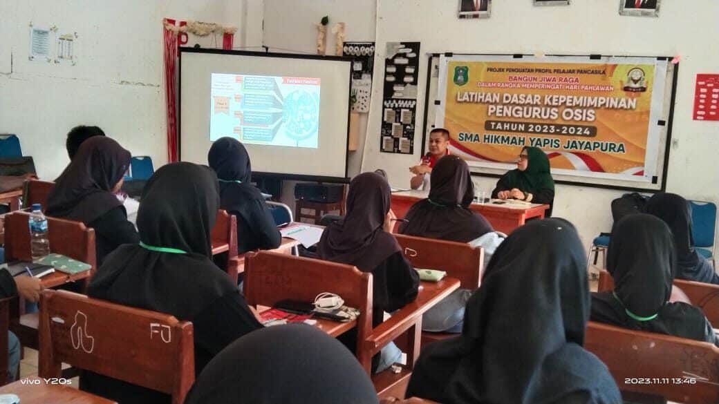 Informasi dan Edukasi P4GN bagi Pengurus Osis SMA Hikmah Yapis Jayapura Informasi dan Edukasi P4GN bagi Pengurus Osis SMA Hikmah Yapis Jayapura