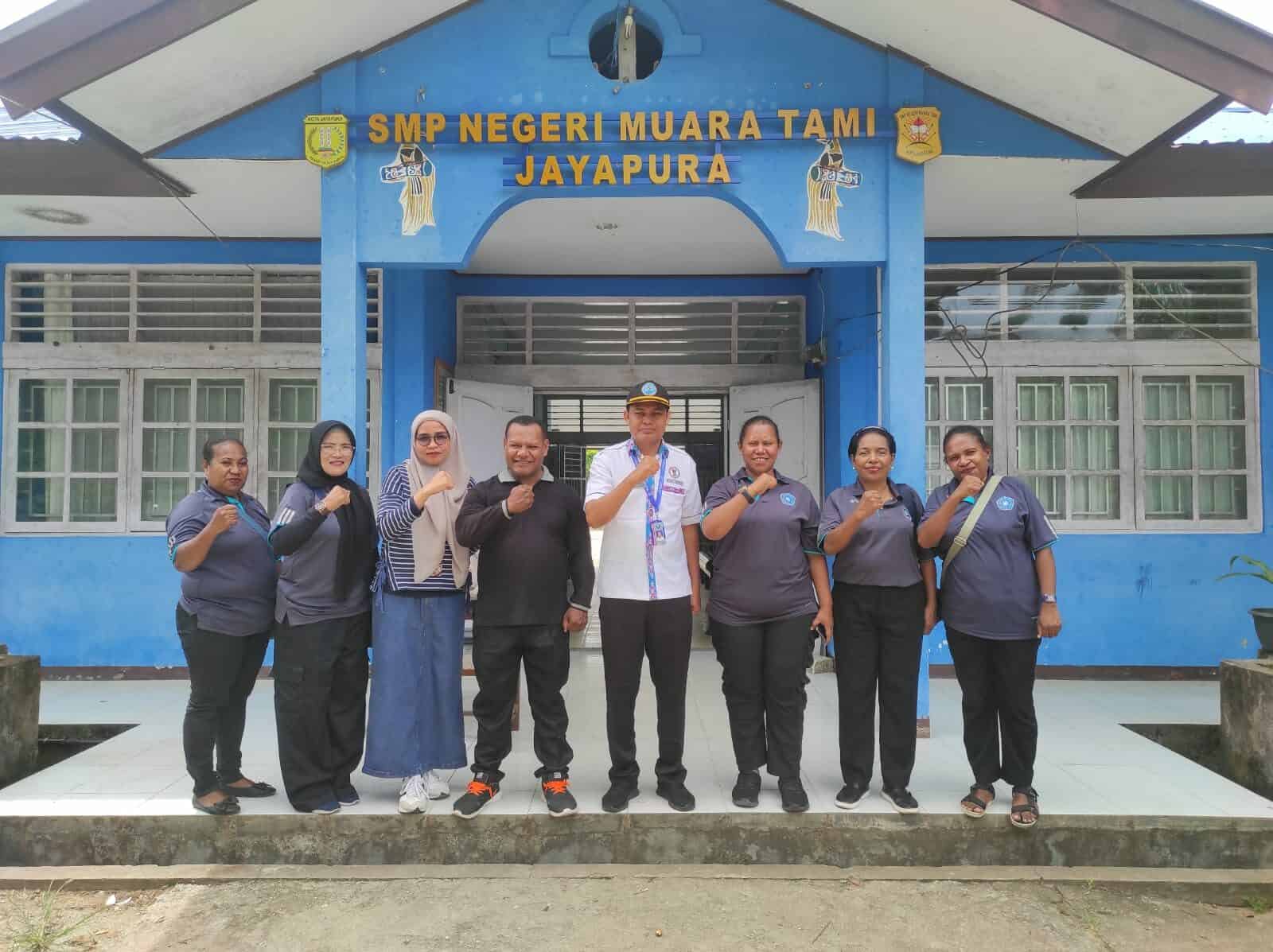 Koordinasi Monitoring Intervensi Pelaksanaan Program Ketahanan Keluarga di SMP Negeri Muara Tami