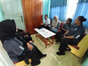 Koordinasi Monitoring Intervensi Pelaksanaan Program Ketahanan Keluarga di SMP Negeri Muara Tami
