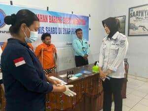 Pemusnahan Barang Bukti Narkotika Jenis Shabu