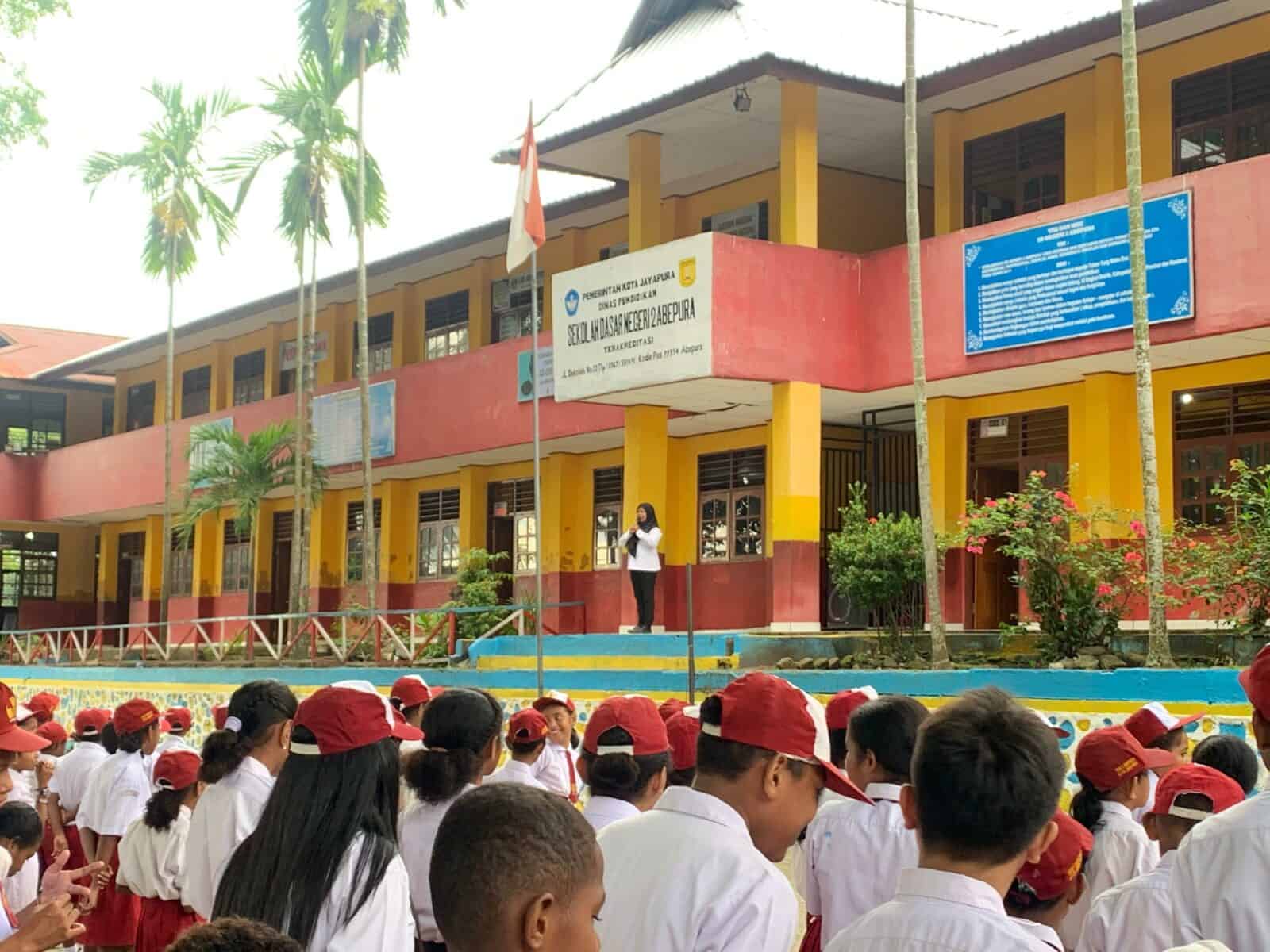KIE P4GN Melalui Penyuluhan di SD Negeri 2 Abepura