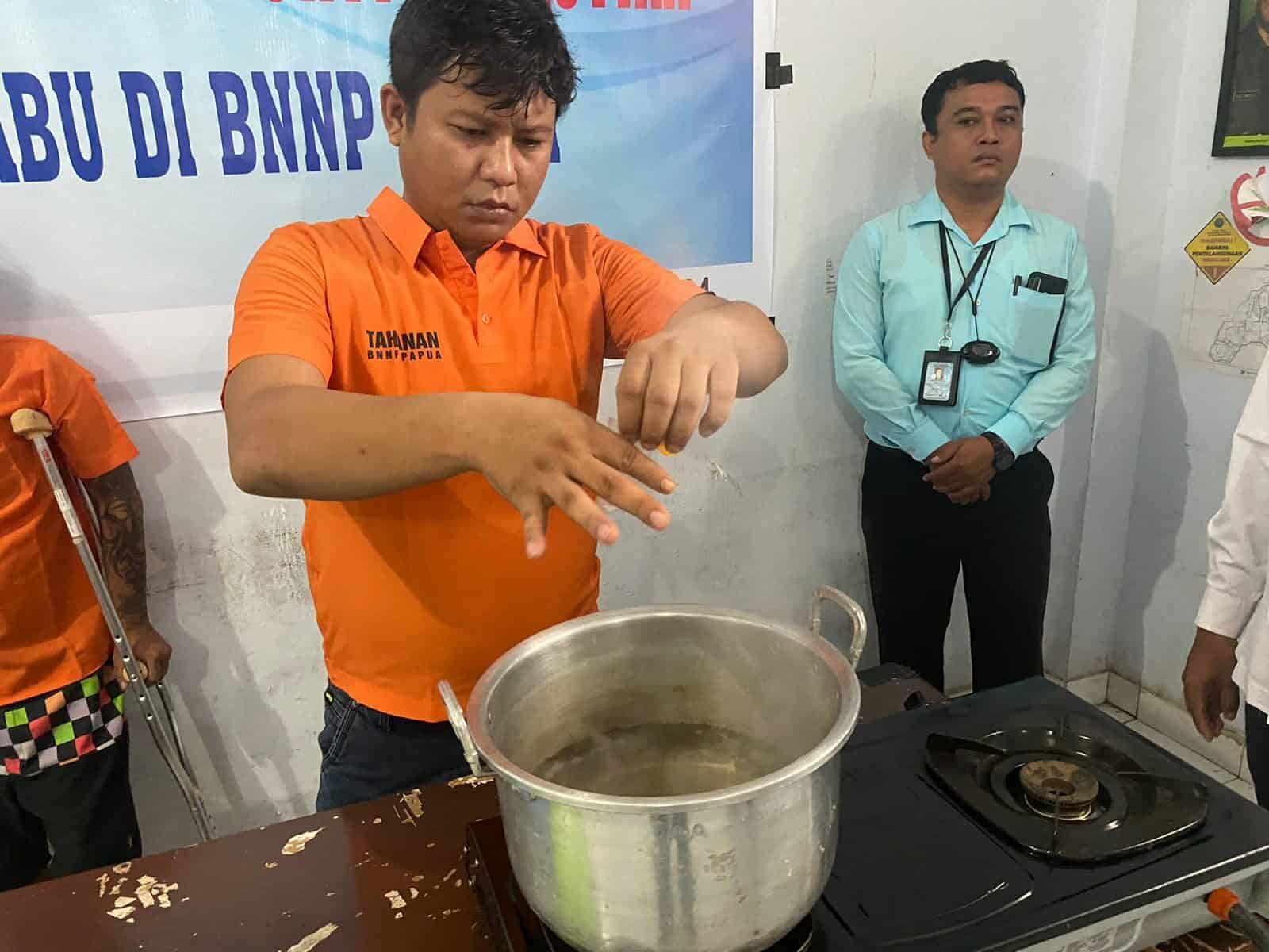 Pemusnahan Barang Bukti Narkotika Jenis Shabu