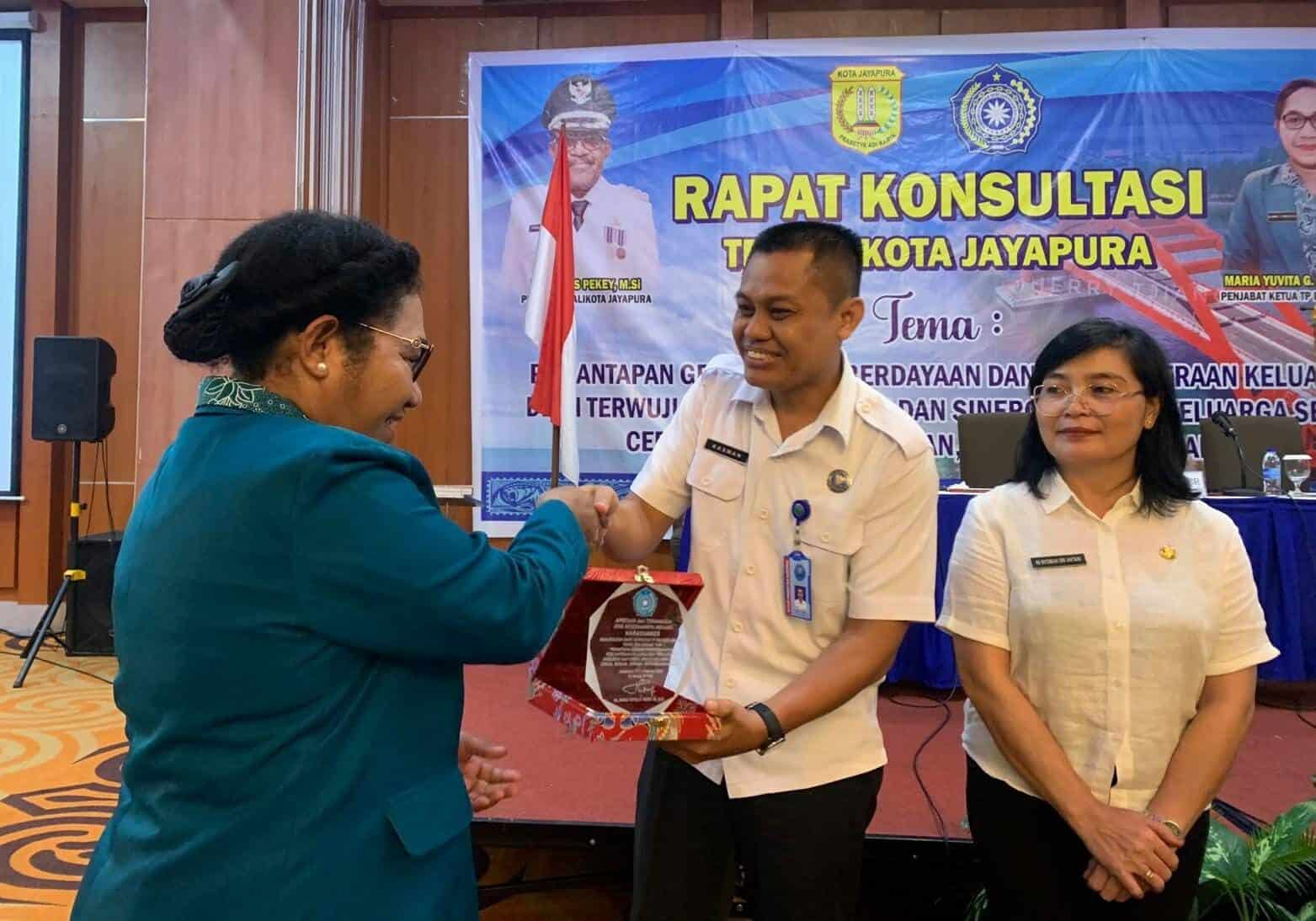 Informasi dan Edukasi P4GN bagi TP PKK Distrik, Kampung, dan Kelurahan se-Kota Jayapura