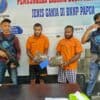 Pemusnahan Barang Bukti Narkotika Jenis Ganja di Kantor BNNP Papua