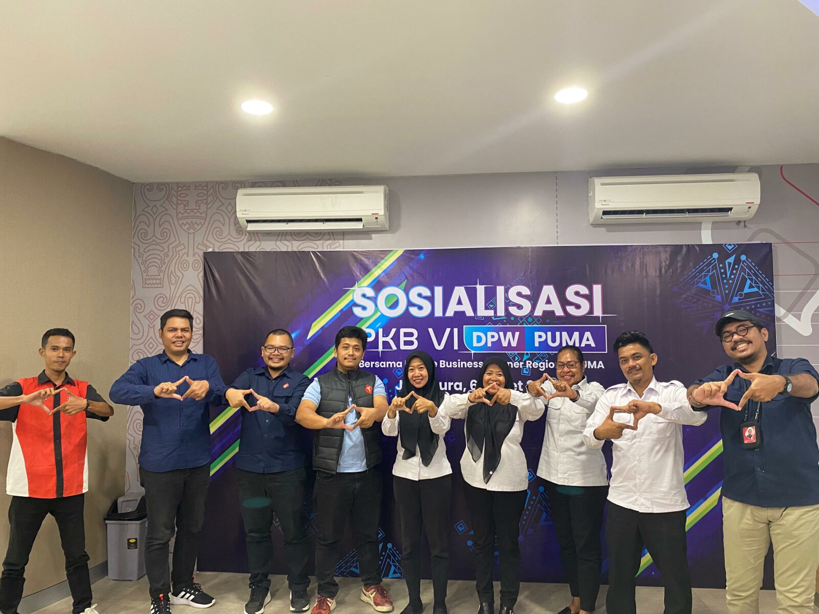 Kordinasi Program P4GN di Kantor Telkomsel Branch Jayapura