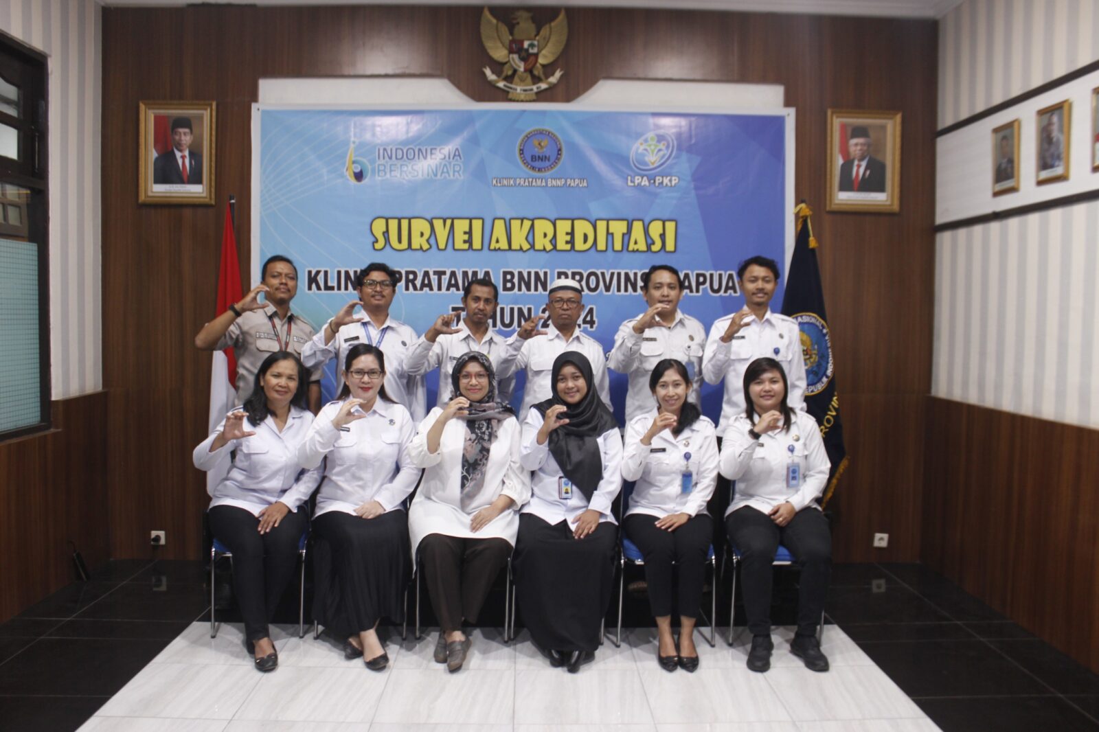 Survei Akreditasi Klinik Pratama BNNP Papua