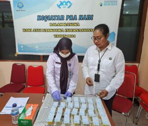 Deteksi Dini Narkotika bagi Pegawai Balai Bahasa Provinsi Papua
