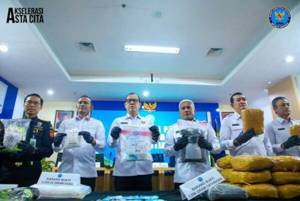 BNN Amankan 60,19 Kg Narkoba di Awal 2025